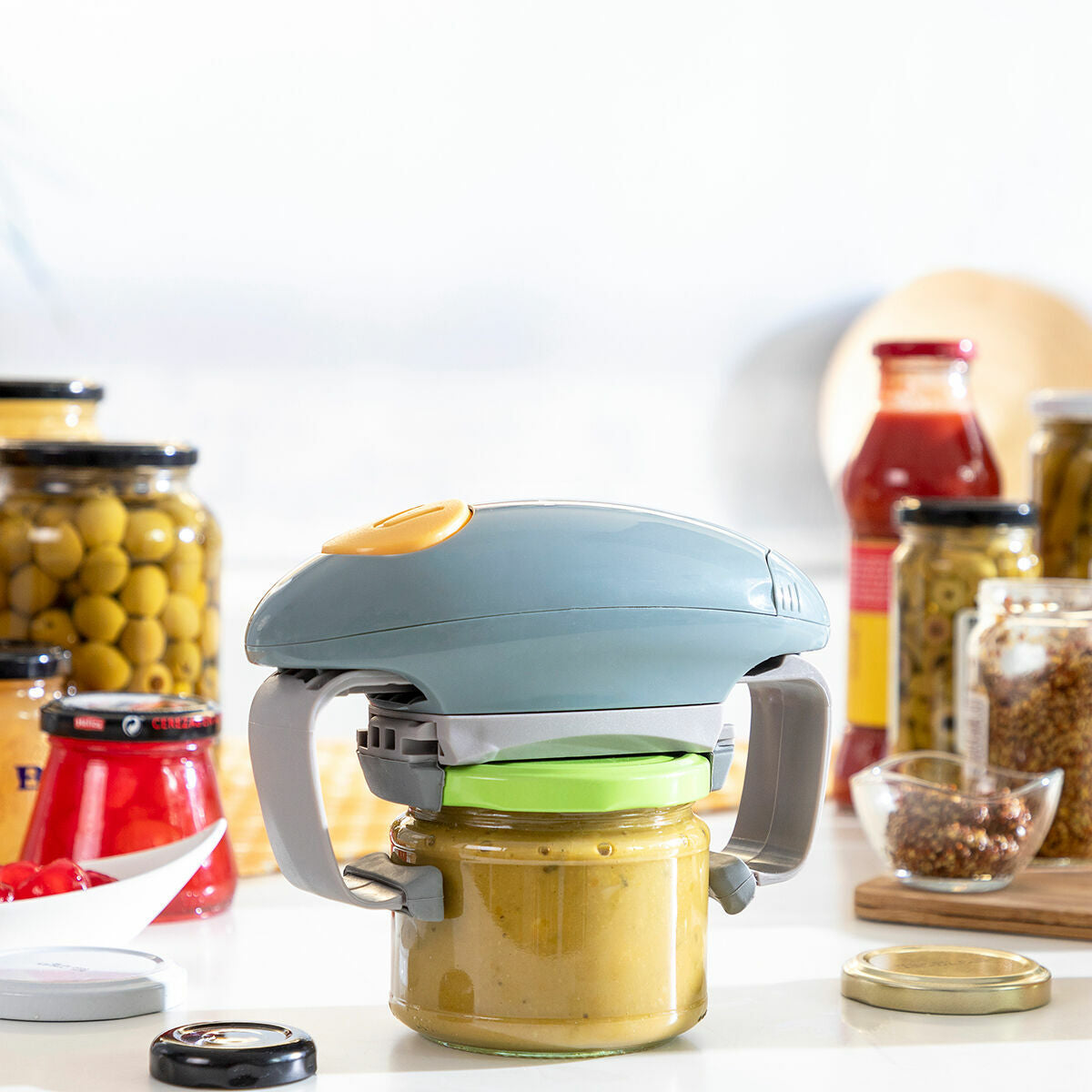 Innovagoods Elektrische Potten- En Bokaalopener Lloucan Innovagoods