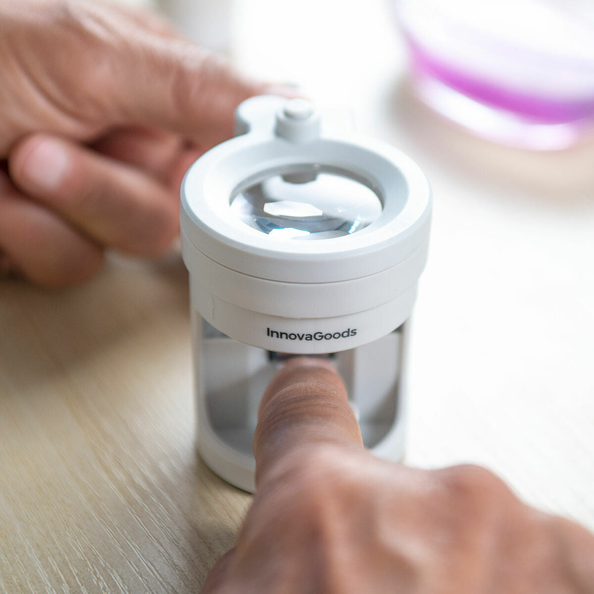 Innovagoods Nagelknipper Met Ledverlichting, Vergrootglas En Vijl Clail Innovagoods