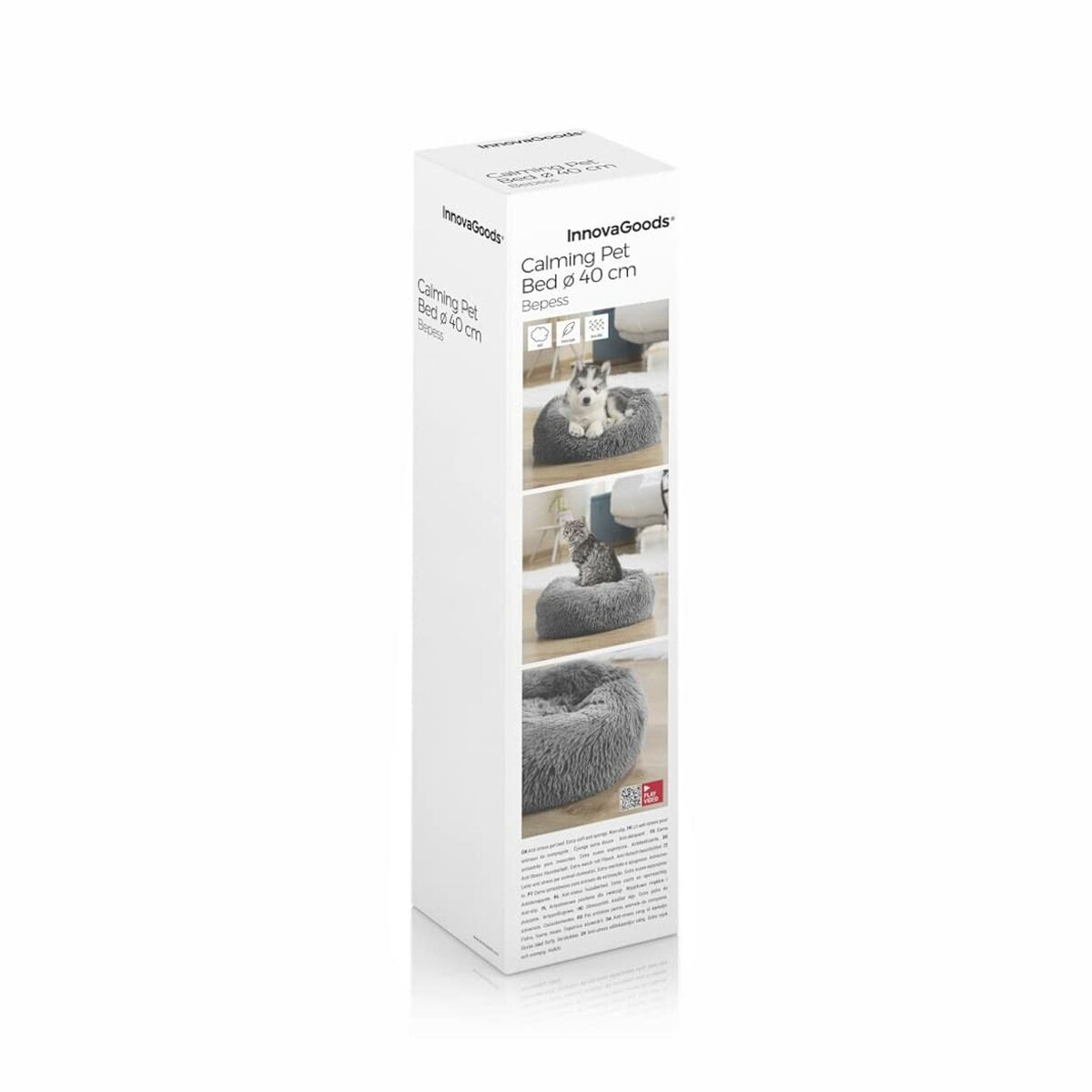 Innovagoods Antistressbed Voor Huisdieren Bepess Innovagoods Ø 60 Cm