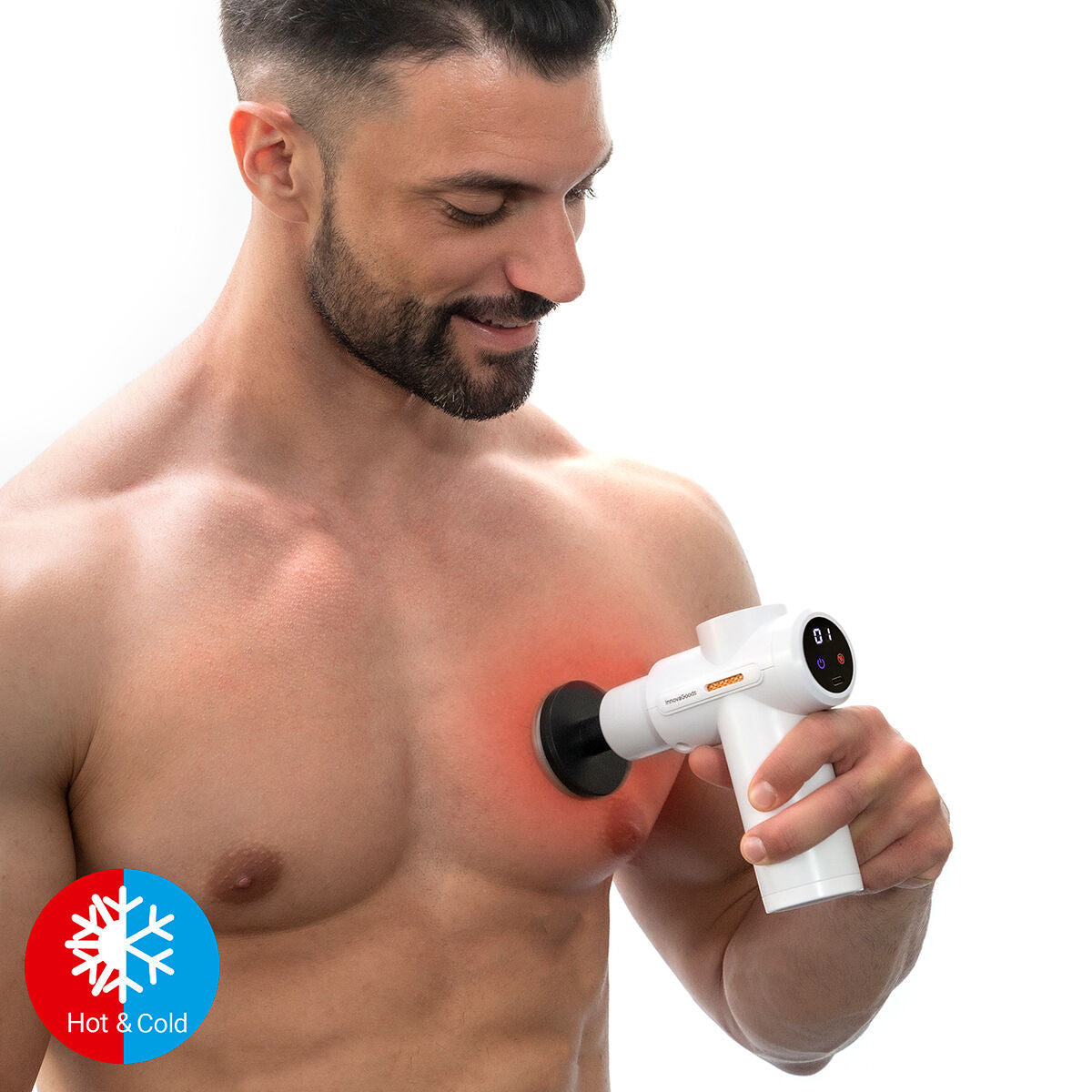 Innovagoods Warm & Koud Massagepistool Voor Spieren Hokgun Innovagoods