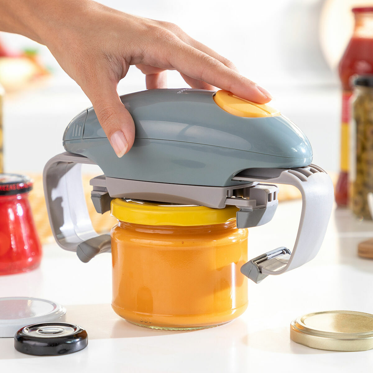 Innovagoods Elektrische Potten- En Bokaalopener Lloucan Innovagoods