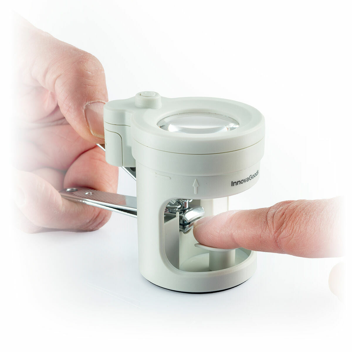 Innovagoods Nagelknipper Met Ledverlichting, Vergrootglas En Vijl Clail Innovagoods