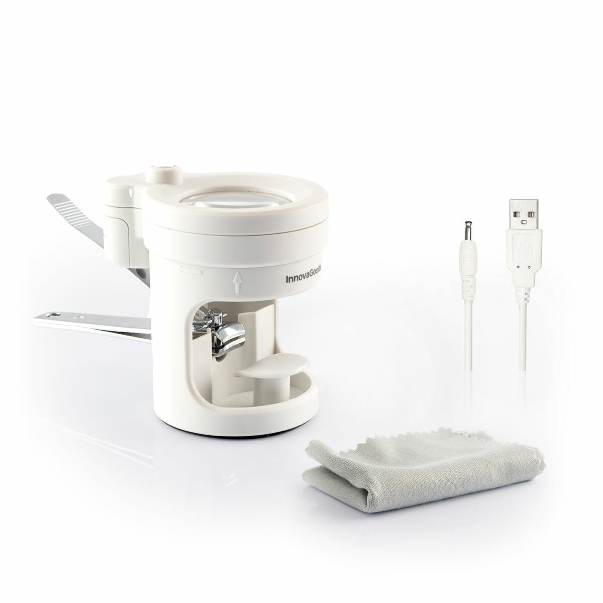 Innovagoods Nagelknipper Met Ledverlichting, Vergrootglas En Vijl Clail Innovagoods