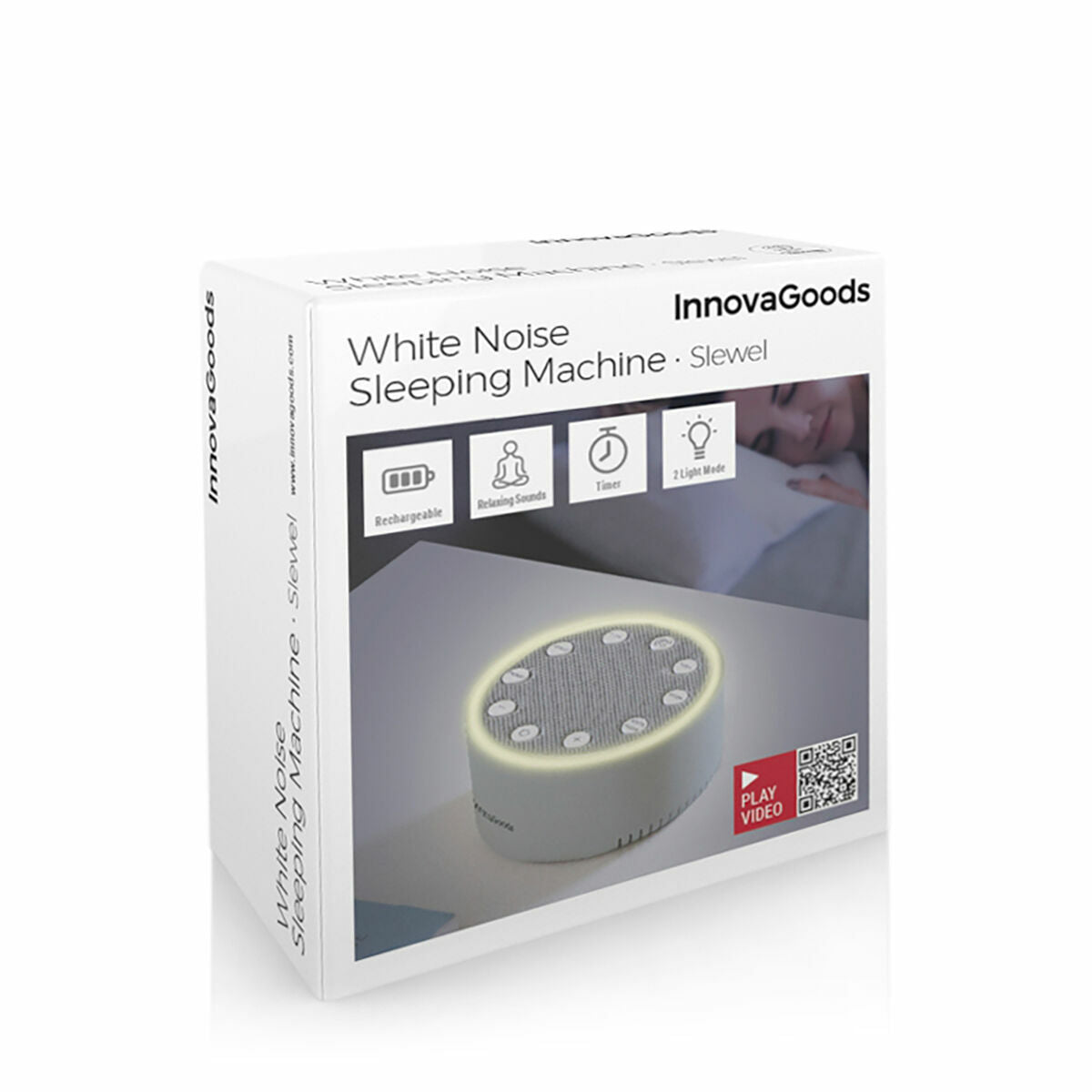 Innovagoods Slaapmachine Met Witte Ruis Slewel Innovagoods