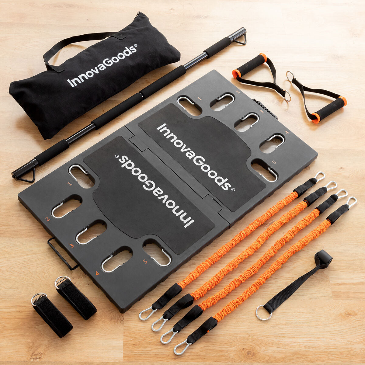Innovagoods Uitgebreid Draagbaar Trainingssysteem Met Oefeningengids Gympak Max Innovagoods