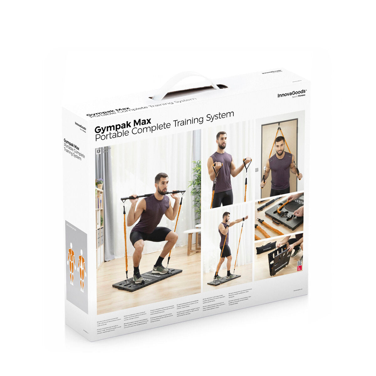 Innovagoods Uitgebreid Draagbaar Trainingssysteem Met Oefeningengids Gympak Max Innovagoods