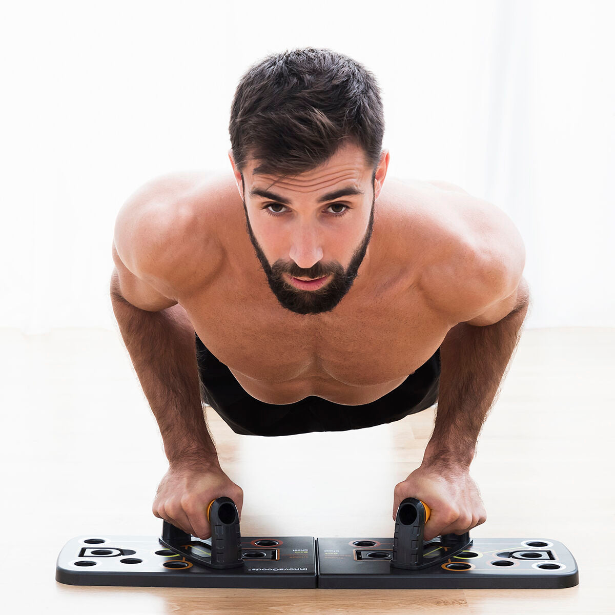 Innovagoods Push-Up Board Met Weerstandsbanden En Trainingsgids Pulsher Innovagoods