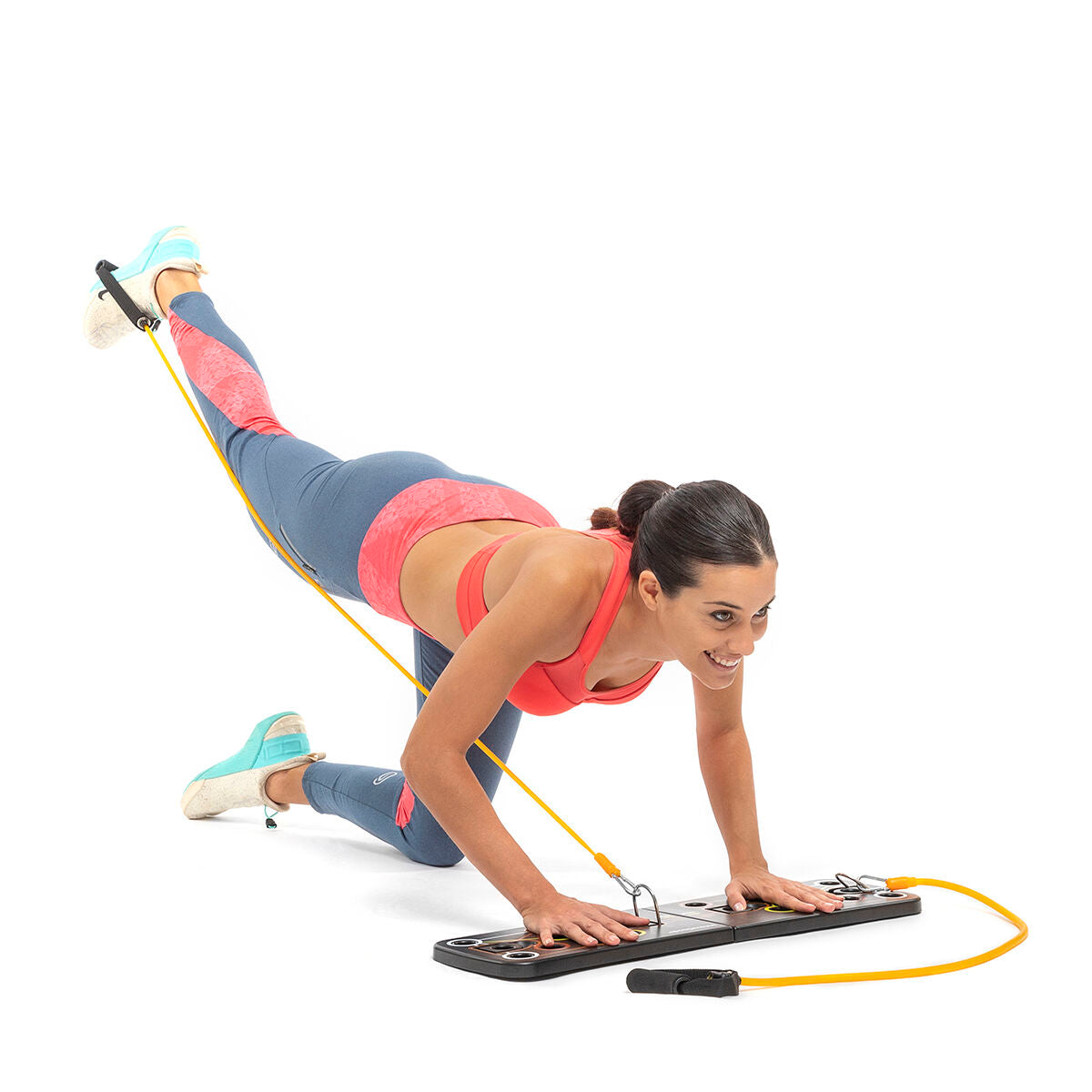 Innovagoods Push-Up Board Met Weerstandsbanden En Trainingsgids Pulsher Innovagoods