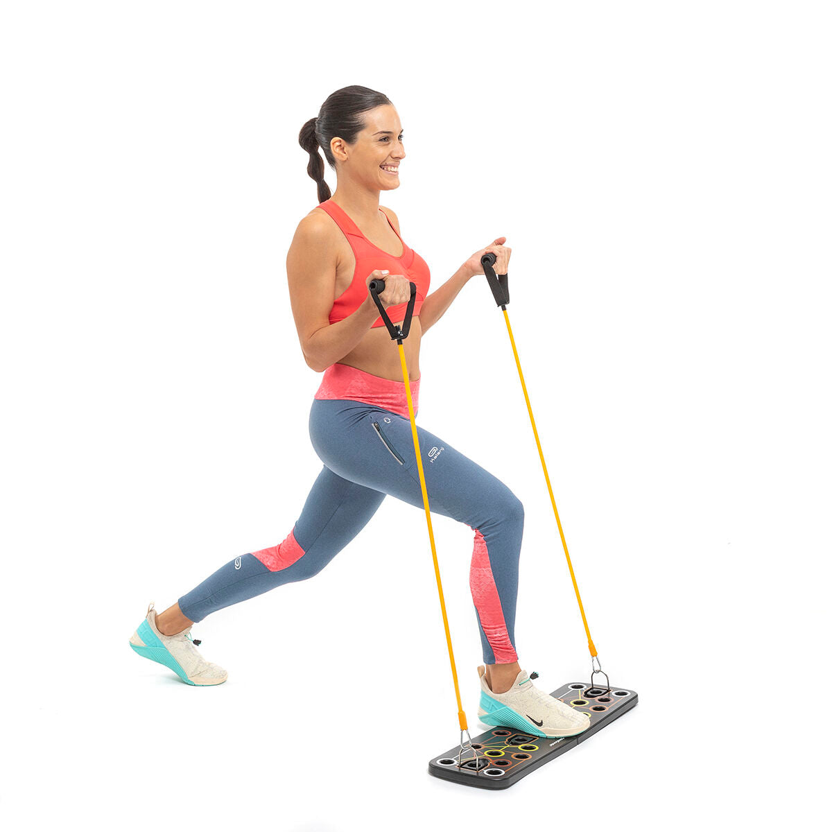 Innovagoods Push-Up Board Met Weerstandsbanden En Trainingsgids Pulsher Innovagoods