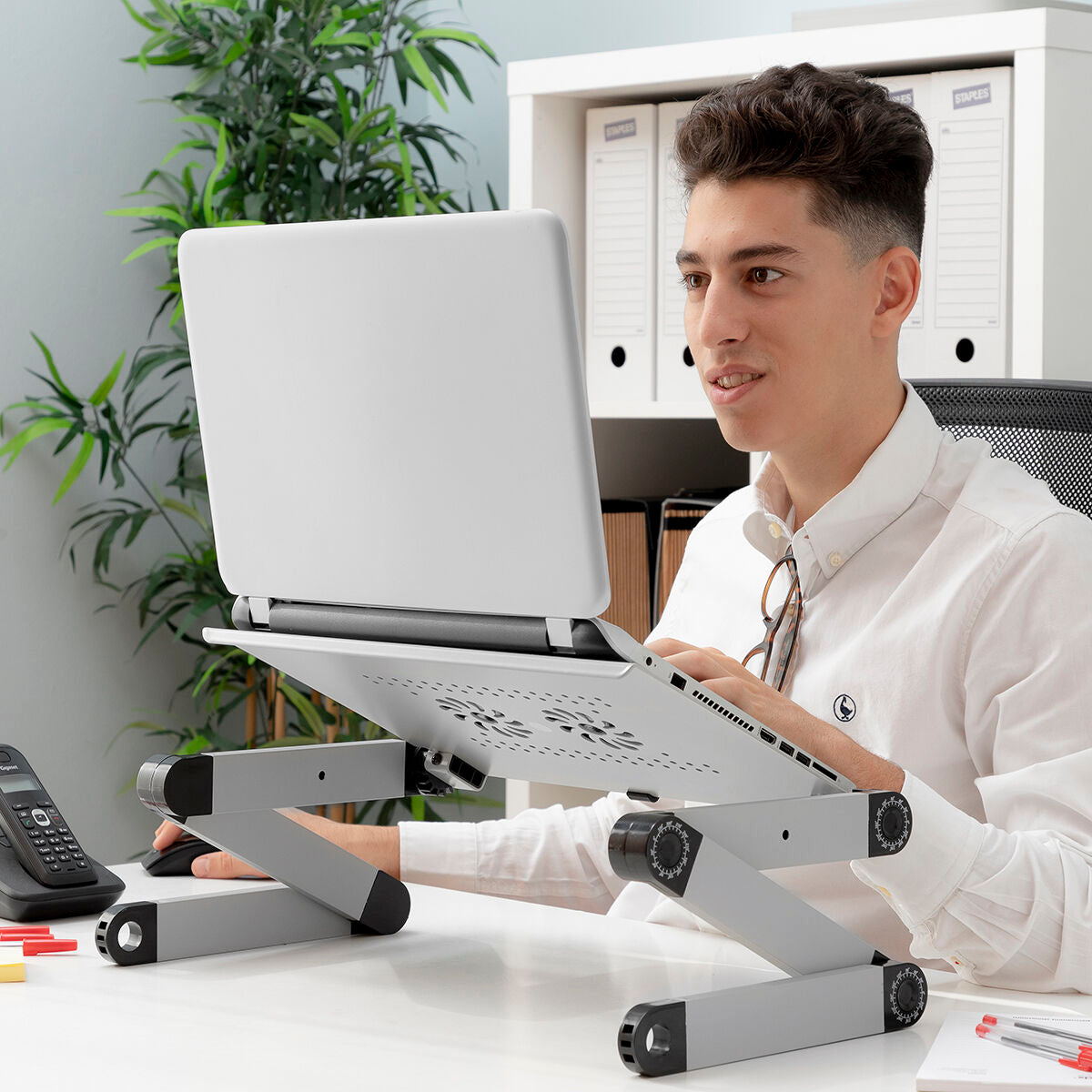 Innovagoods Aanpasbare Multi-Positie Laptoptafel Omnible Innovagoods