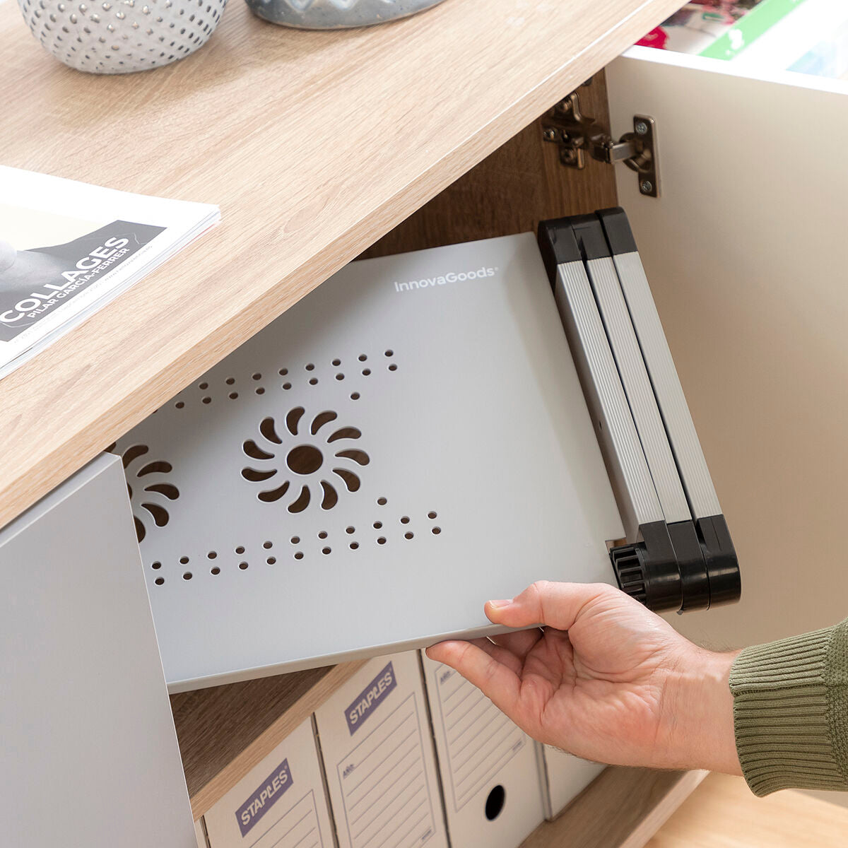 Innovagoods Aanpasbare Multi-Positie Laptoptafel Omnible Innovagoods