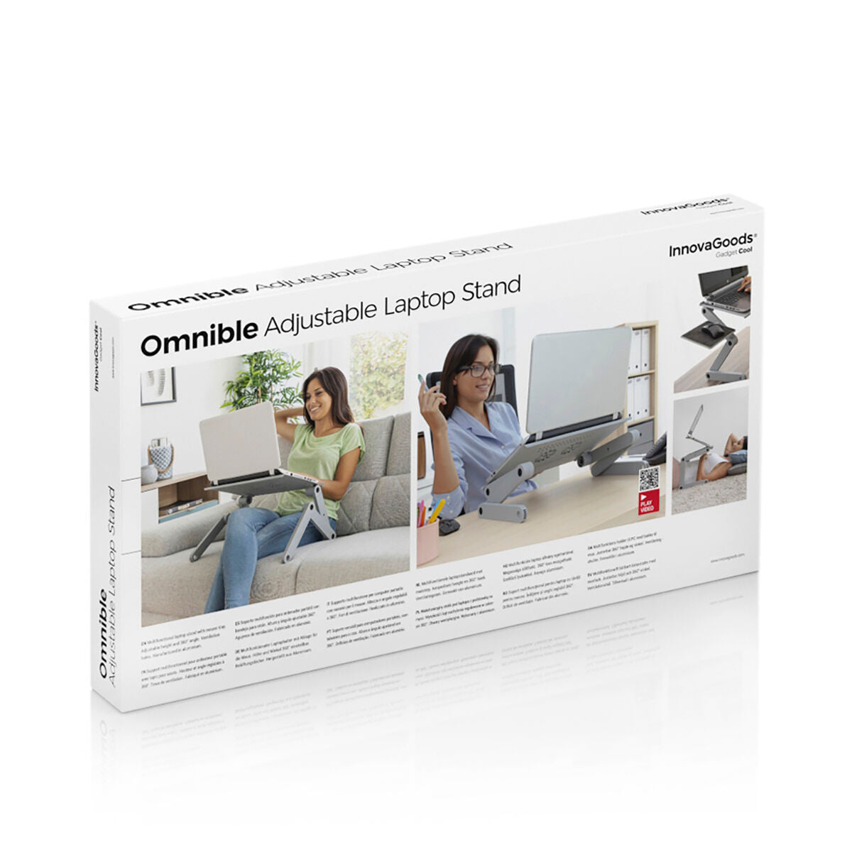 Innovagoods Aanpasbare Multi-Positie Laptoptafel Omnible Innovagoods