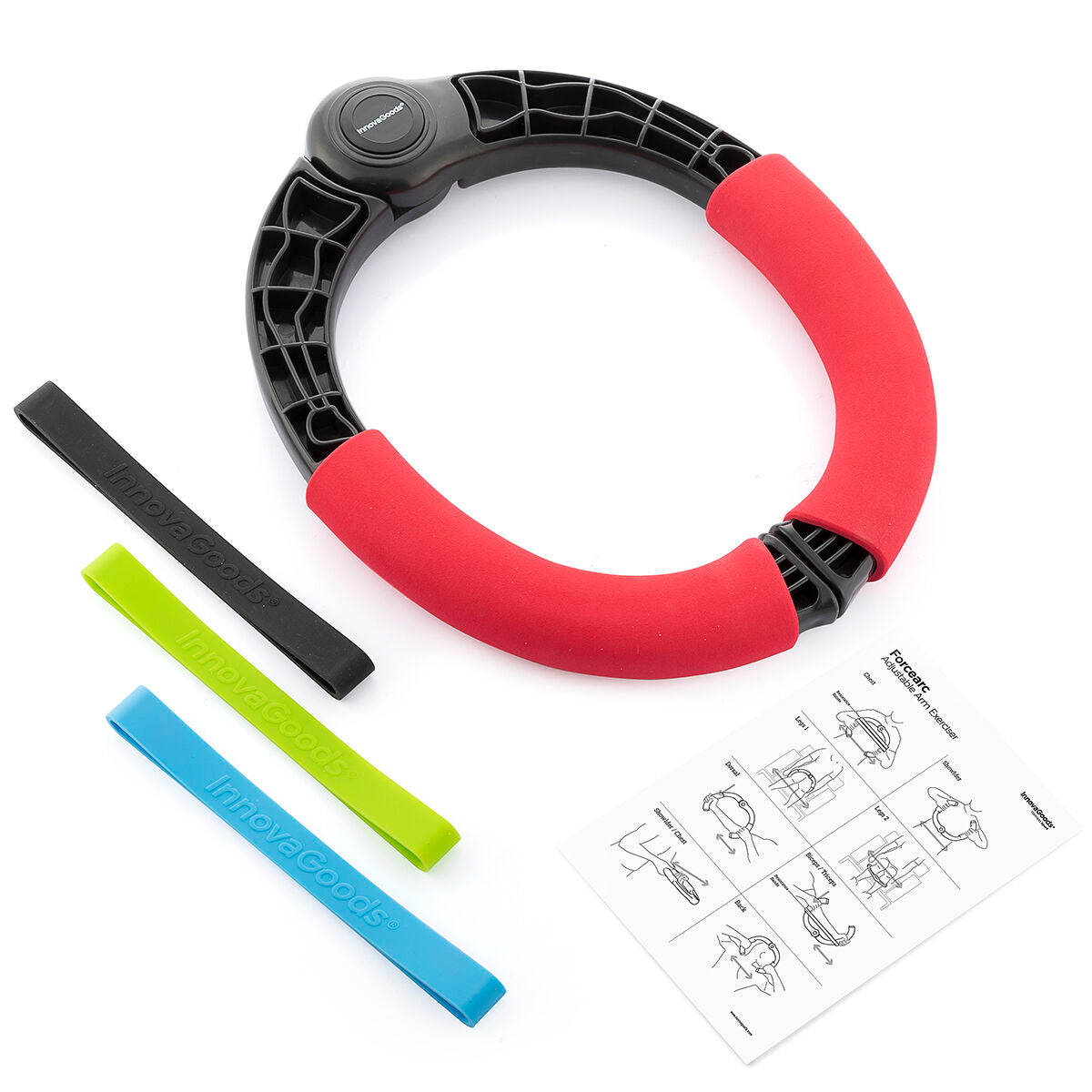 Innovagoods Aanpasbare Armtrainer Met Weerstand En Trainingsgids Forcearc Innovagoods