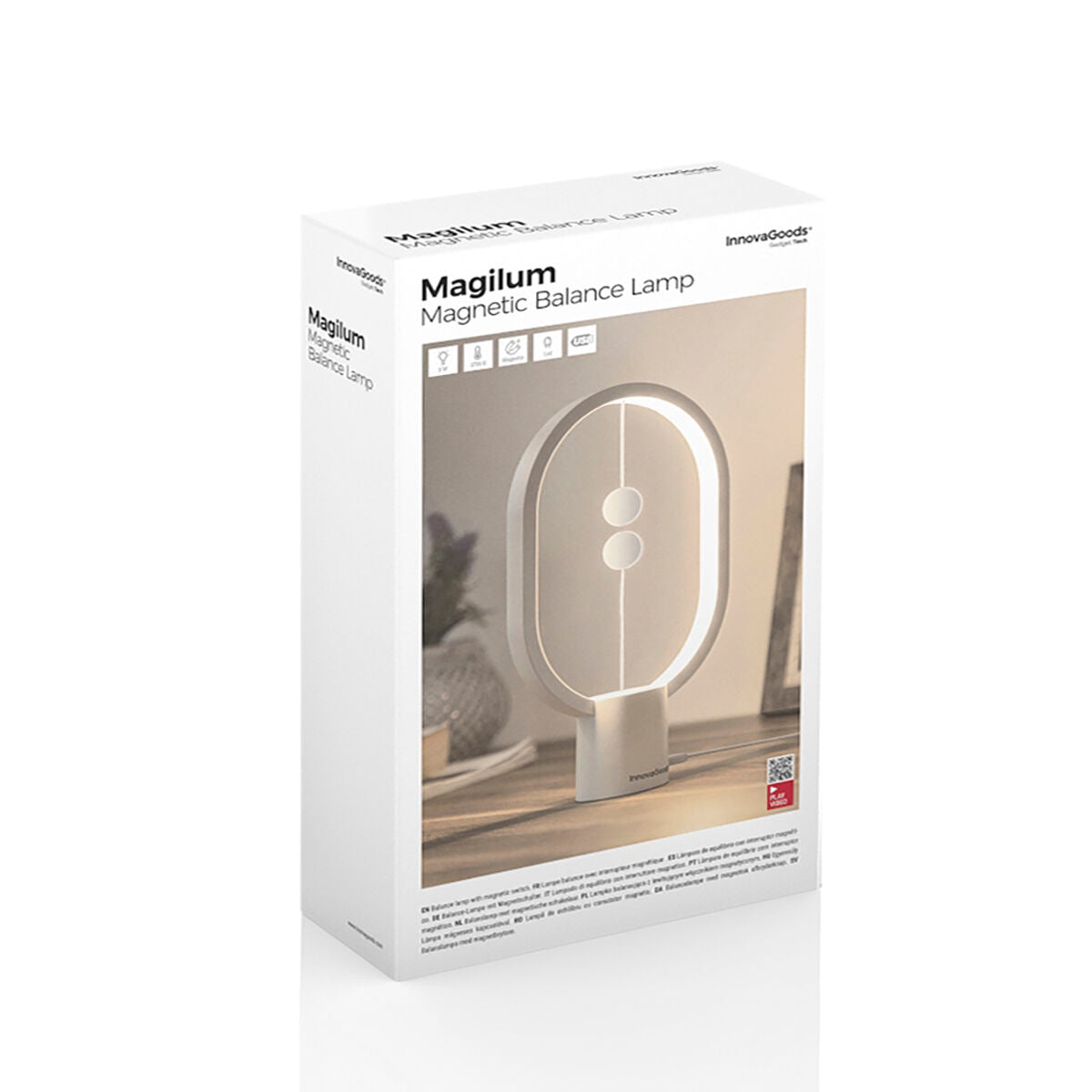 Innovagoods Balanslamp Met Magnetische Schakelaar Magilum Innovagoods Magilum