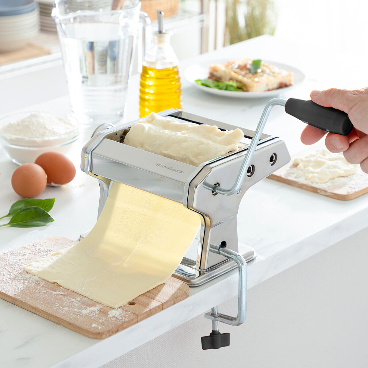Innovagoods Machine Voor Het Maken Van Verse Pasta Met Recepten Frashta Innovagoods