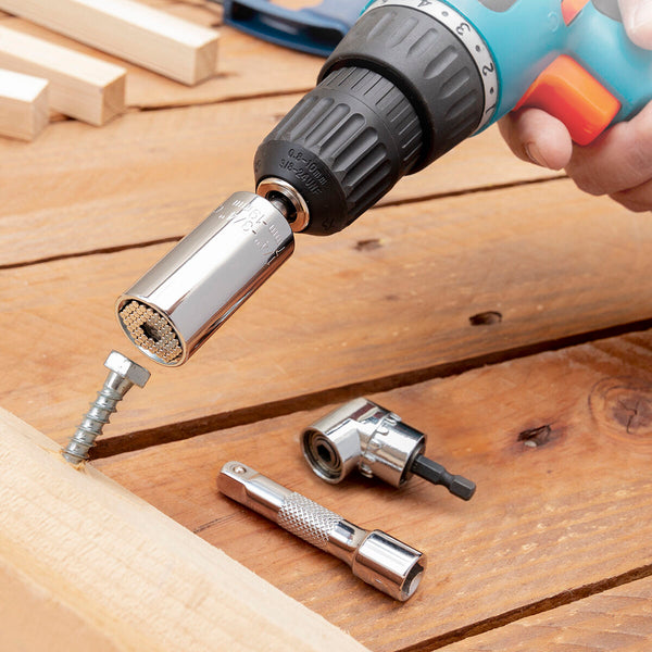 Innovagoods Universele Dopsleutel Met Accessoires Uniscrew Innovagoods