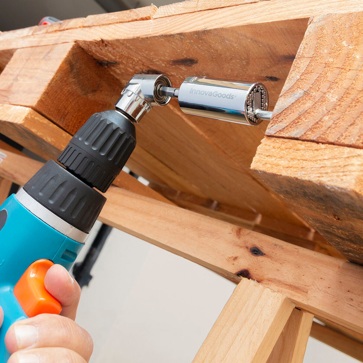 Innovagoods Universele Dopsleutel Met Accessoires Uniscrew Innovagoods