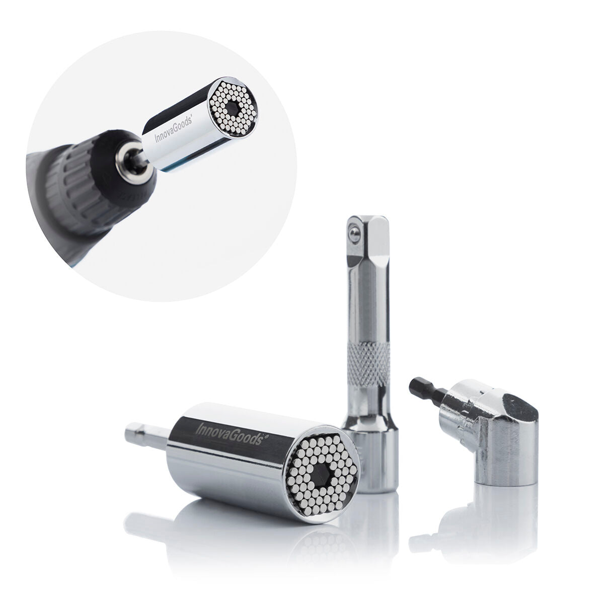 Innovagoods Universele Dopsleutel Met Accessoires Uniscrew Innovagoods