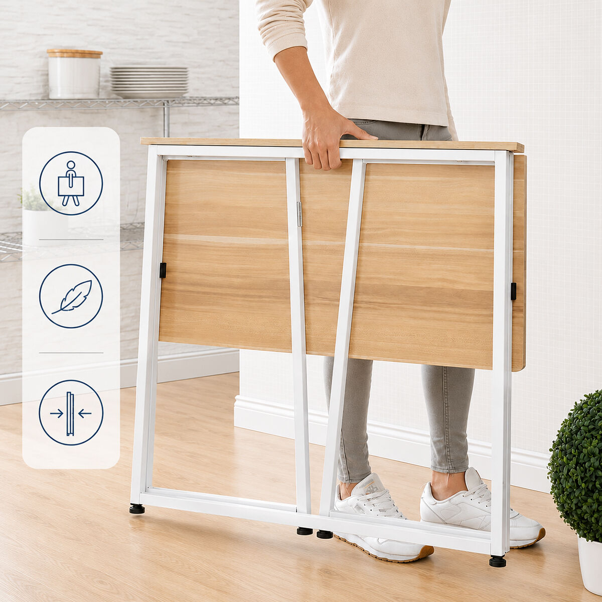 Innovagoods Inklapbare Tafel Dolenkaf Innovagoods
