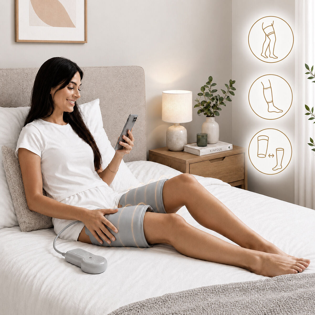 Innovagoods Luchtcompressie Beenmassager Maspres Innovagoods