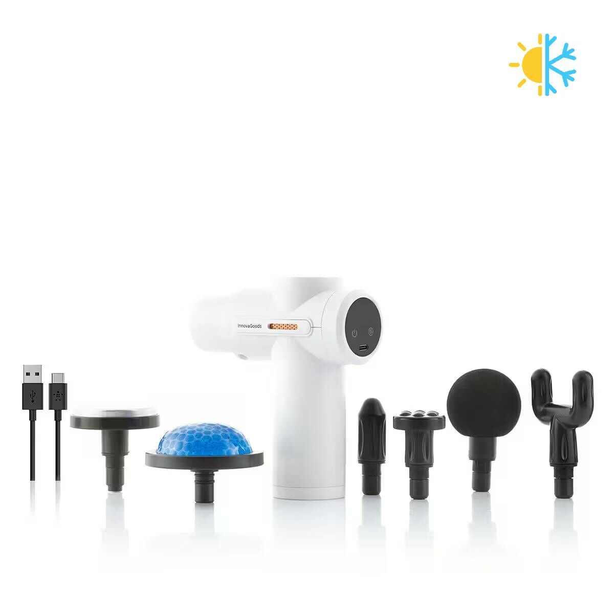 Innovagoods Warm & Koud Massagepistool Voor Spieren Hokgun Innovagoods