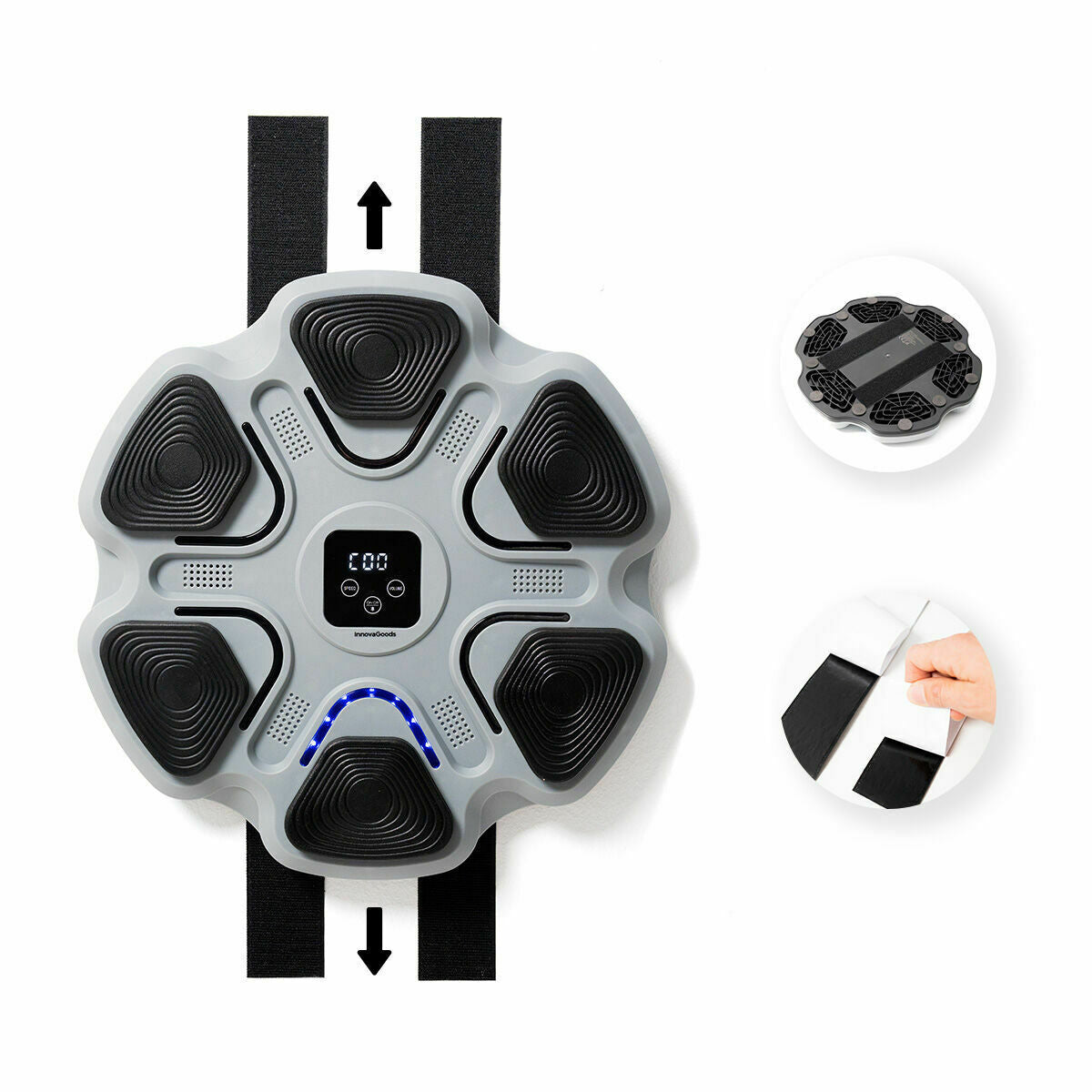 Innovagoods Oplaadbare Muziek-Boksmachine Beatfist Innovagoods