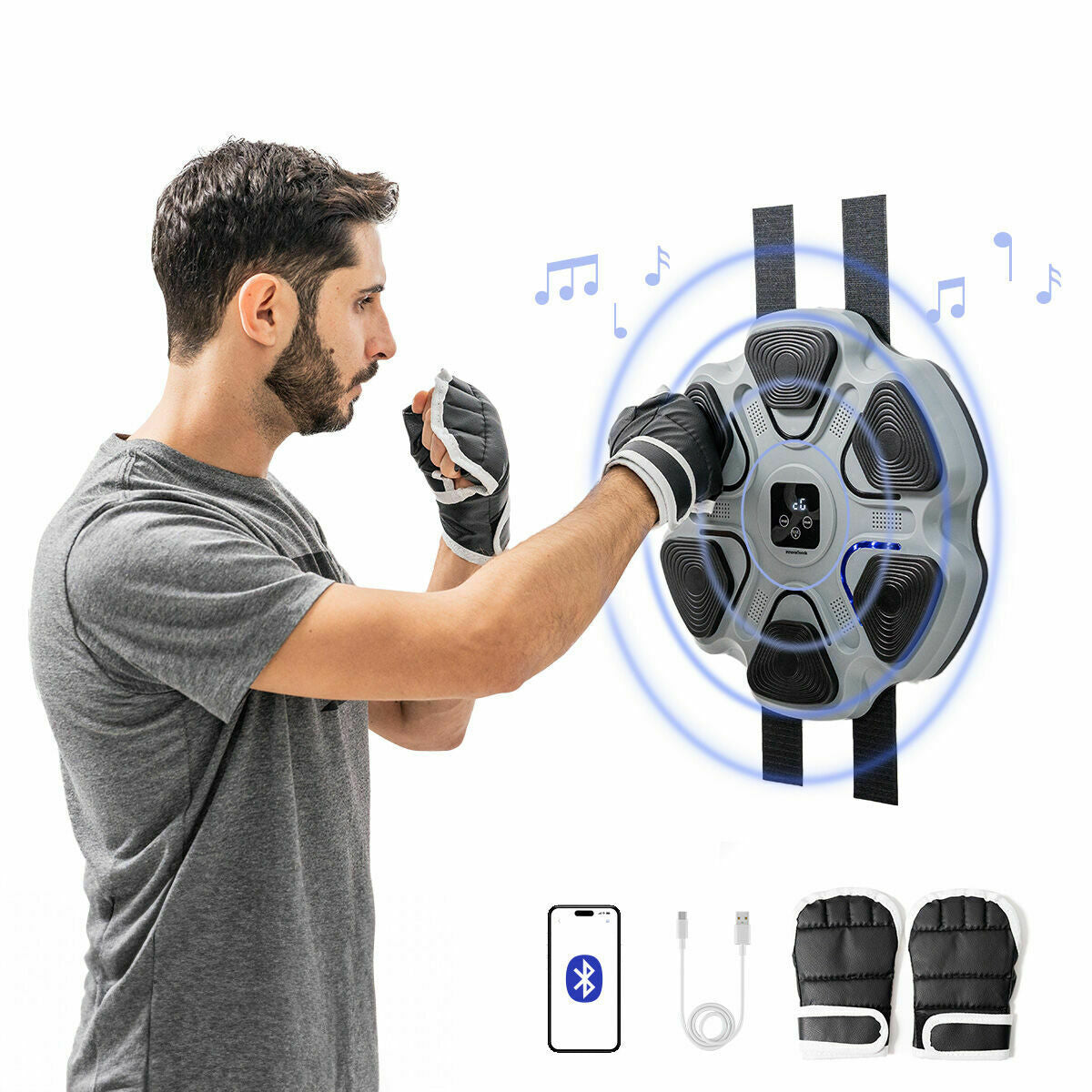 Innovagoods Oplaadbare Muziek-Boksmachine Beatfist Innovagoods