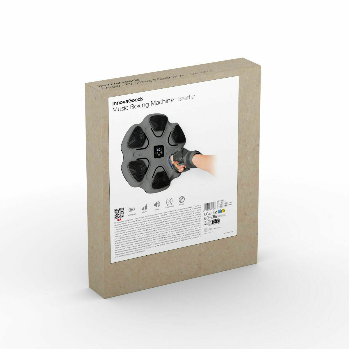 Innovagoods Oplaadbare Muziek-Boksmachine Beatfist Innovagoods