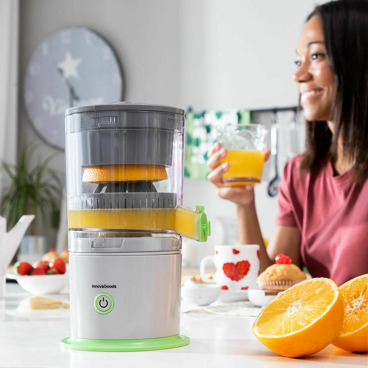 Innovagoods Automatische Oplaadbare Sapcentrifuge Juisso Innovagoods