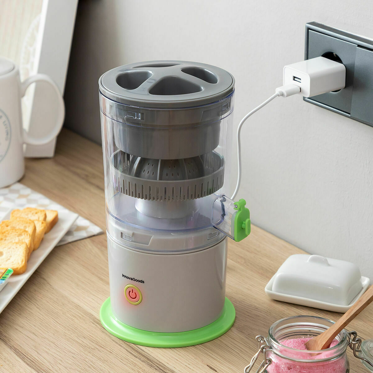 Innovagoods Automatische Oplaadbare Sapcentrifuge Juisso Innovagoods