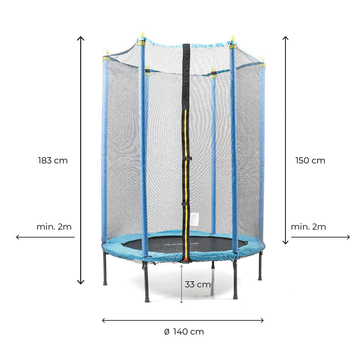 Innovagoods Kindertrampoline Met Veiligheidsnet Zuply Innovagoods