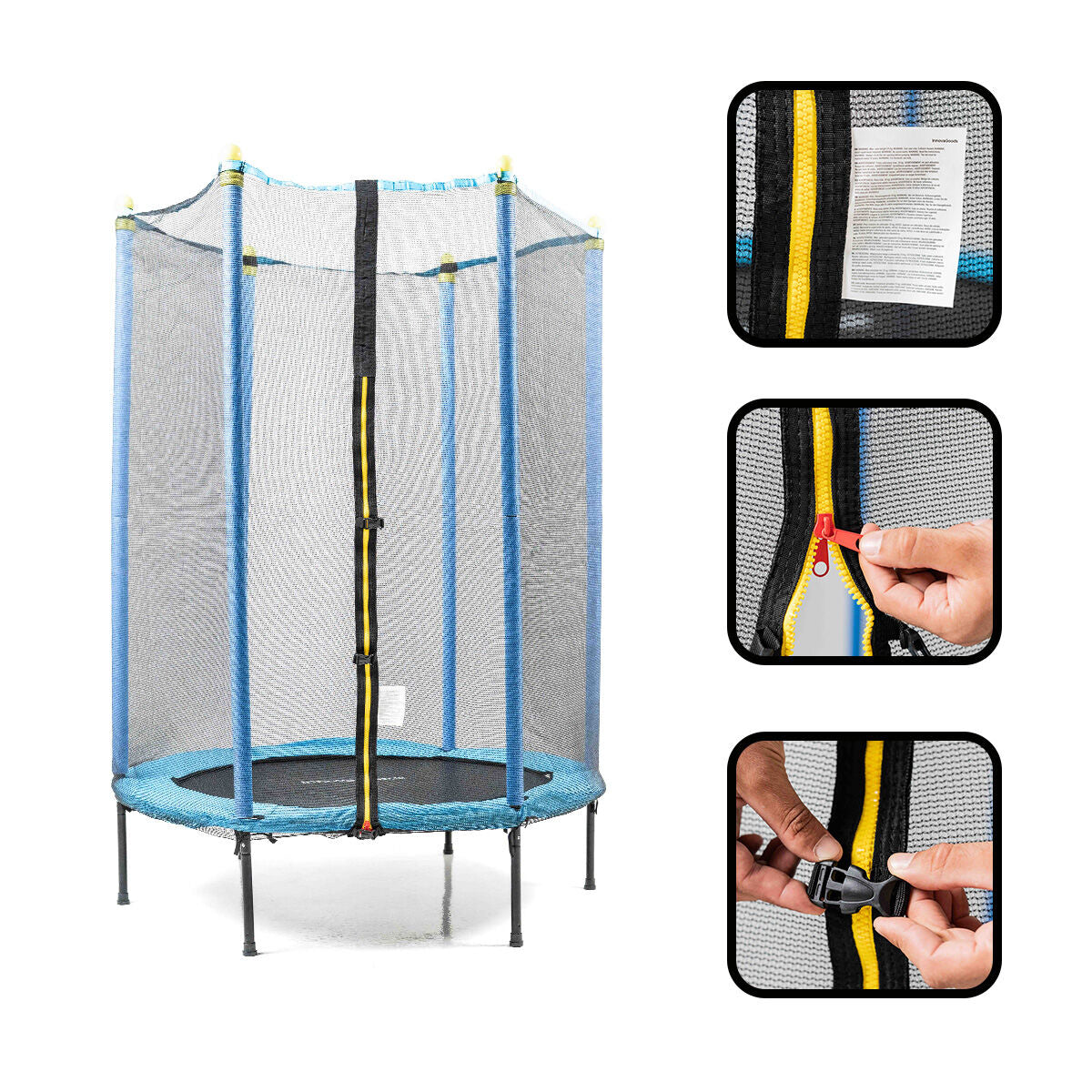 Innovagoods Kindertrampoline Met Veiligheidsnet Zuply Innovagoods