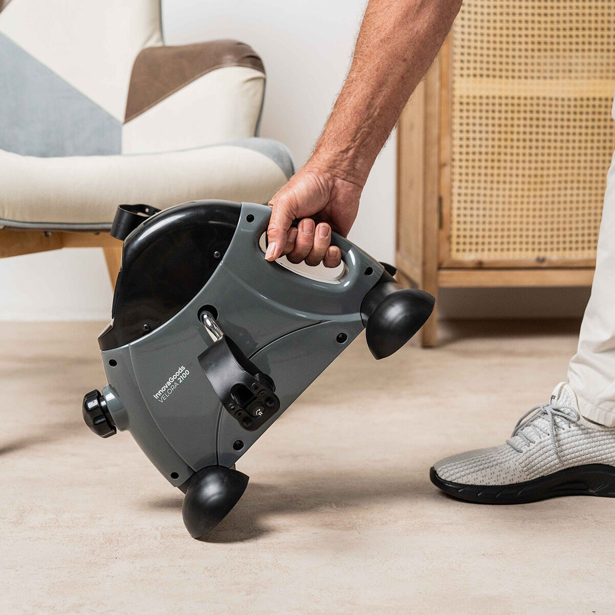 Innovagoods Statische Pedalen Voor Armen En Benen Met Mat Velora 2100 Innovagoods